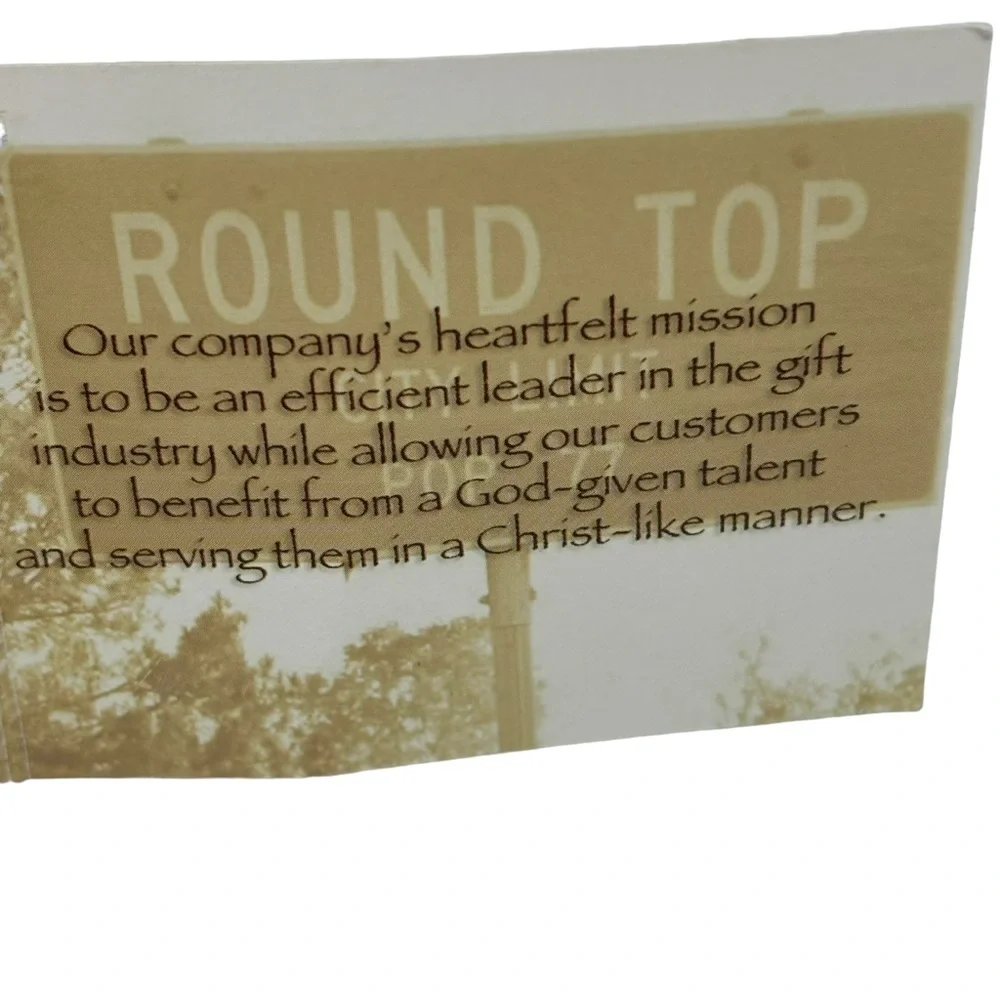 The Round Top 2018 Aluminum Frame Graphic Art 8”X10” for Nursery or Girls Room